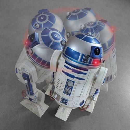STAR WARS R2-D2 サウンド&ムービングアラームクロック（スターウォーズ/目覚まし時計/アクション/回転/音/LEDライト/光）｜premium-pony｜03