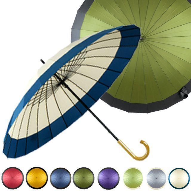 強風にも耐える24本骨和傘 蛇の目新彩 傘 アンブレラ 雨具 24本骨 強風 台風 大雨 ゲリラ豪雨 梅雨 雪 天気 和風 親骨60cm の商品画像