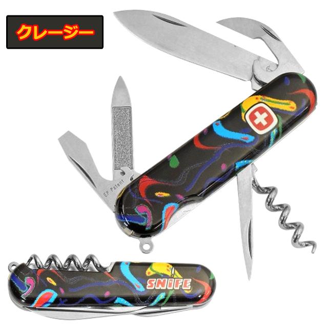 ウェンガーWENGER SNIFE キャンピングナイフ スイス製 マルチツール