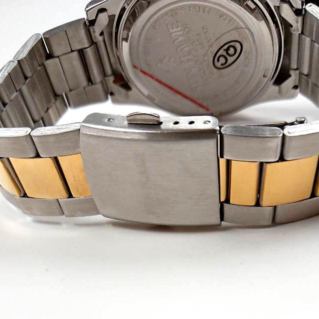 日本製メンズ10気圧防水スポーツメタルウォッチ（男性用 紳士用 腕時計