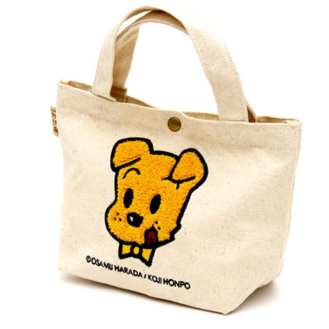 OSAMU GOODS[オサムグッズ]サガラ刺繍帆布ミニトートバッグ2L (スマホ