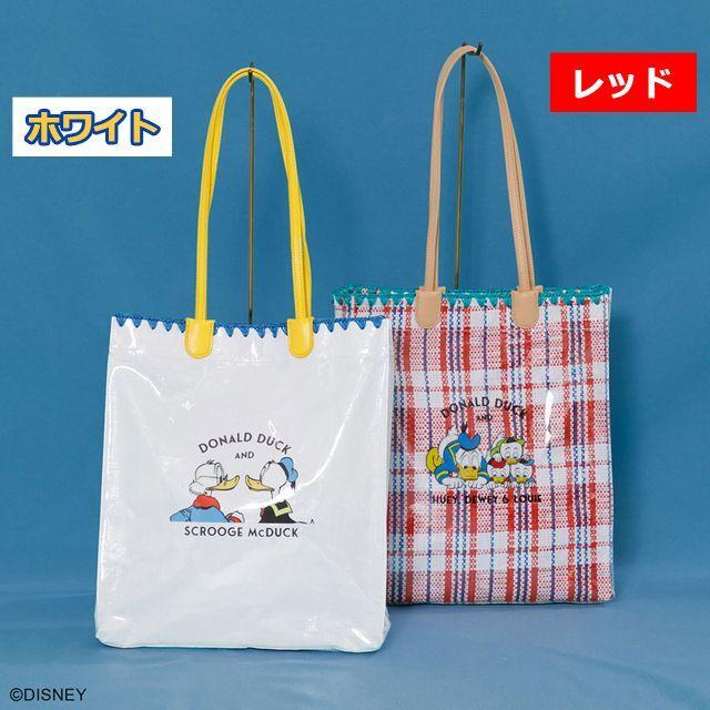 レディース トートバッグ 防水 ナルドダック（ディズニー