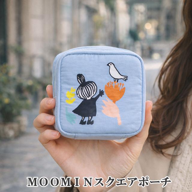 MOOMINスクエアポーチ 爆買 リトルミイフェア ムーミン公式グッズ