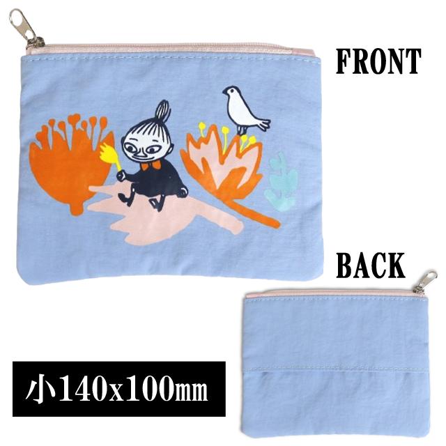 MOOMIN2個セットポーチ 爆買 リトルミイフェア 大小2個セット ムーミン