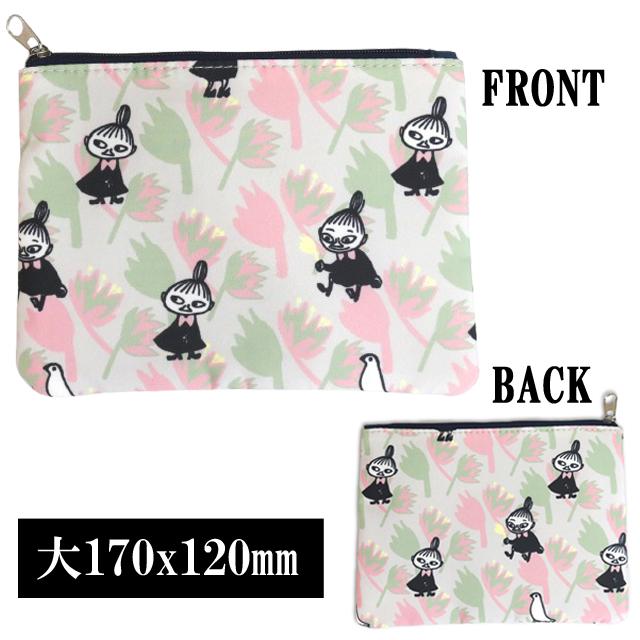 MOOMIN2個セットポーチ 爆買 リトルミイフェア 大小2個セット ムーミン