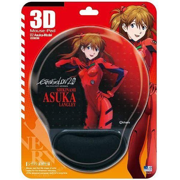 ヱヴァンゲリヲン新劇場版超美麗3Dマウスパッド  (エヴァンゲリヲン 綾波レイ アスカ マリ EVA 新劇場版2.0 破 立体 パソコン)｜premium-pony｜03