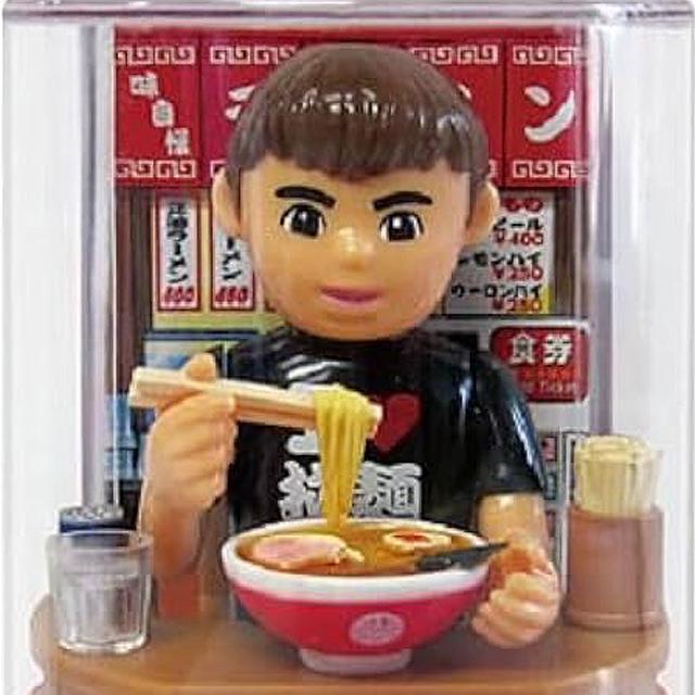 ソーラートイ アイラブらーめん 電池不要 動く人形 日本土産 玩具
