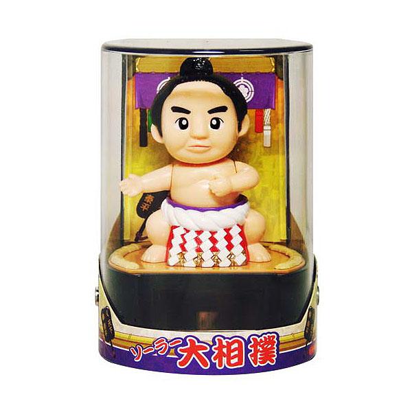 動く人形 日本土産 お相撲さん (電池不要！ソーラートイ 大相撲