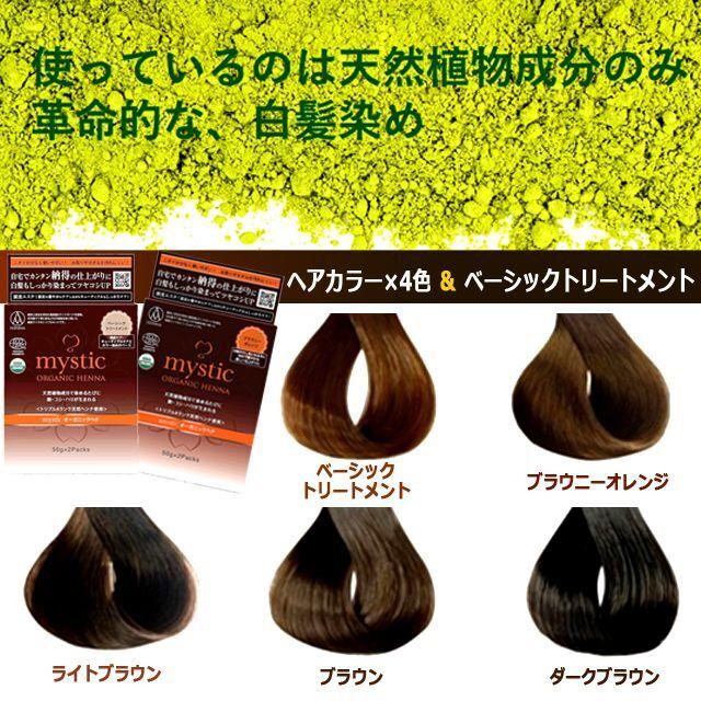 クイーンズヘナ イエロー ニューブラウン ブラシセット ヘアカラー 髪 毛染め カラーリング ヘアカラー 白髪染め 染める キューティクル ヘナ 頭皮