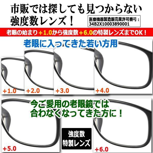 敬老の日 プレゼント ＋1.0から＋6.0の強度数まで！リーディンググラス