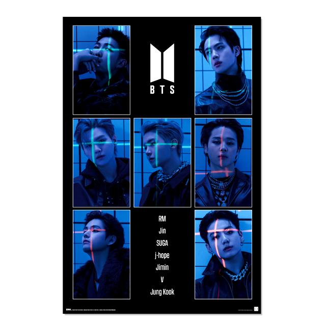BTSビジュアルポスターK-1 No.2 ポスターのみ 爆買 RM JIN SUGA J-HOPE