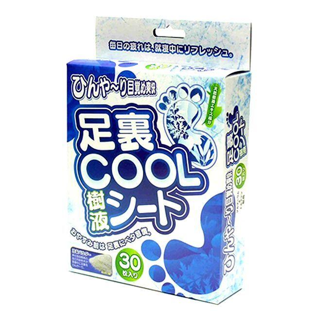ゲルマニウム＆トルマリン配合！ひんやーり目覚め爽快足裏COOL樹液