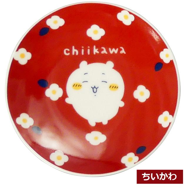 爆買 日本製 ちいかわ フラワーガーデン 豆皿3種セット 小皿 直径約9cm