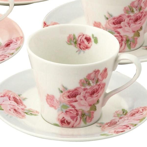 LAURA ASHLEYローラアシュレイ「クチュールローズ・5客コーヒーセット