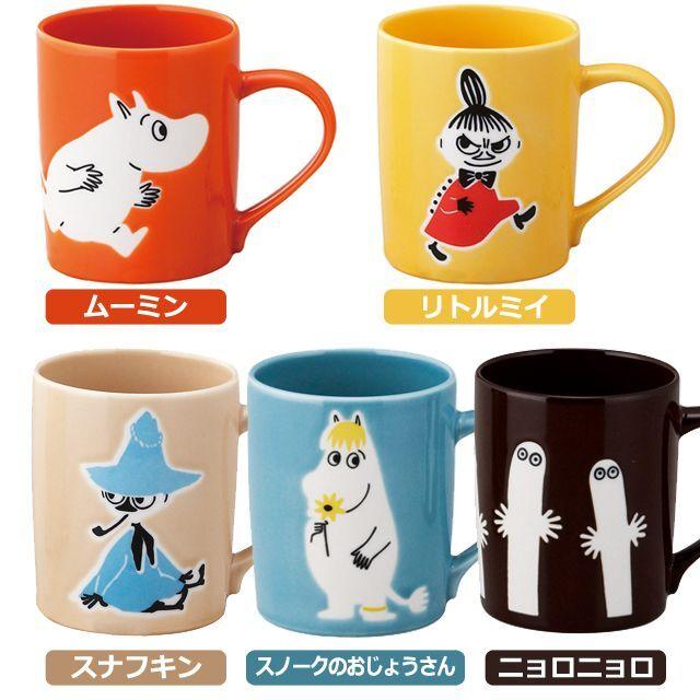 MOOMIN ムーミンカラフルマグ (MOOMIN マグカップ 陶器 食器
