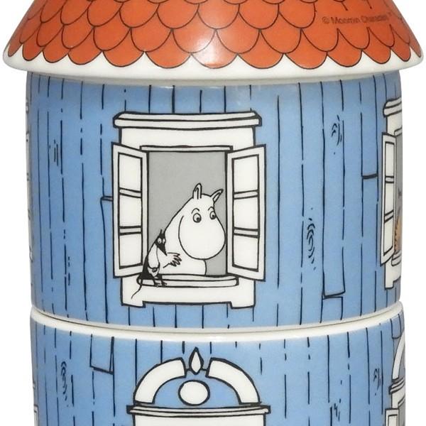 ムーミンハウスボウルセット (食器 陶器 MOOMIN 蓋付き ふた ムーミンハウスボウルセット (食器 陶器 MOOMIN 蓋付き ふた