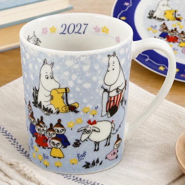 ムーミン2027イヤーズマグ 爆買 MOOMIN 350ml 2027年 記念限定品