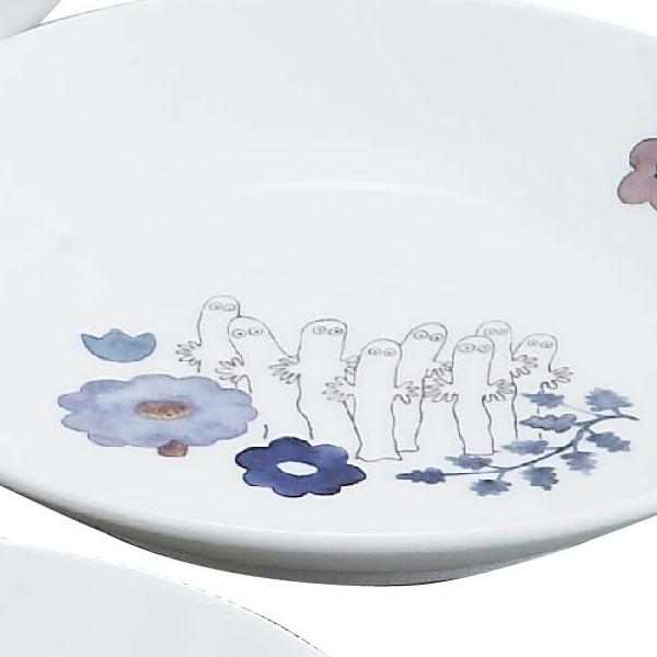 ムーミンハーバリウムプレートセット 爆買 MOOMIN ムーミン食器 中皿4