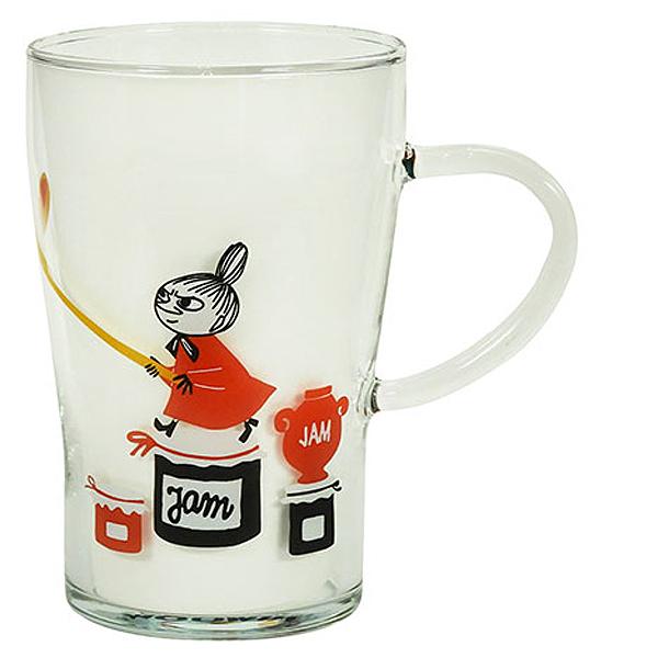 ムーミン「ジャム」耐熱ガラスマグ (300ml MOOMIN 日本製 国産 レンジ