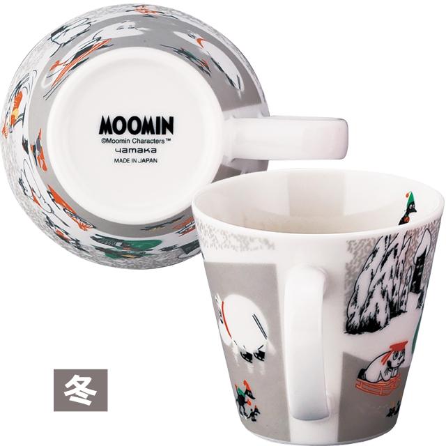 日本製 MOOMIN ムーミンマグカップ四季 カップ 340ml 爆買 ムーミン