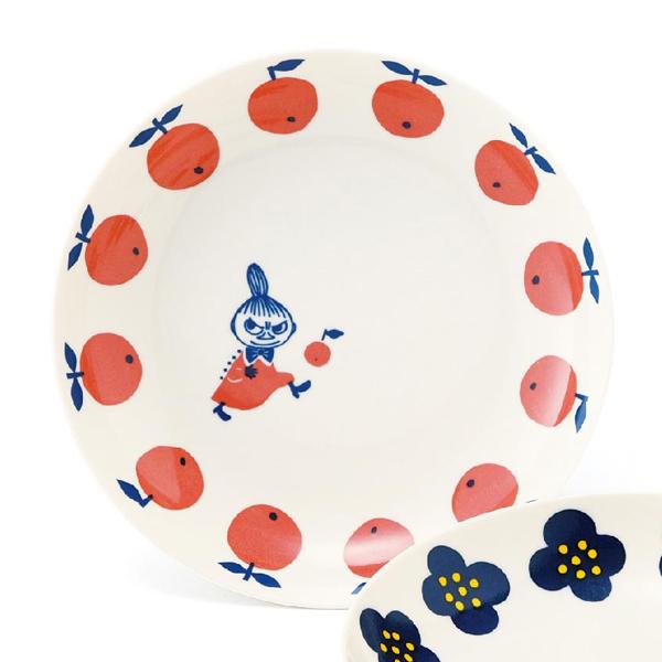 ムーミンキャラクターパスタ皿 日本製　5枚組　新品 ムーミンペアパスタセット／フィンランドカラー (パスタ皿 パスタ