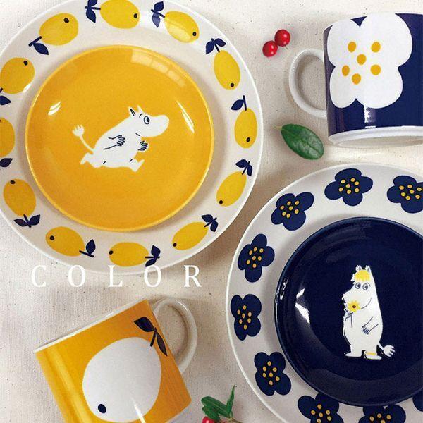 ムーミンペアパスタセット／フィンランドカラー (パスタ皿 パスタ