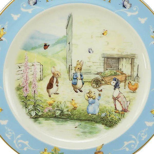 ピーターラビット2020イヤーズプレート(PETER RABBIT お皿 皿たて付き