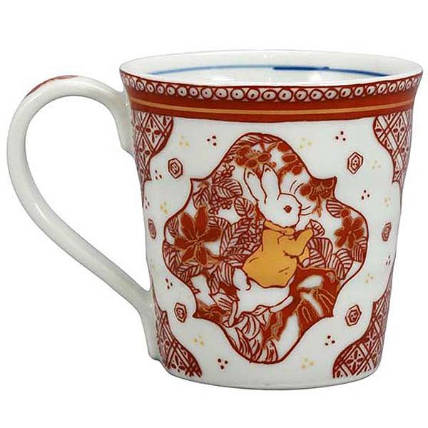 ピーターラビット九谷焼マグカップ (PETER RABBIT 陶器 九谷焼マグ