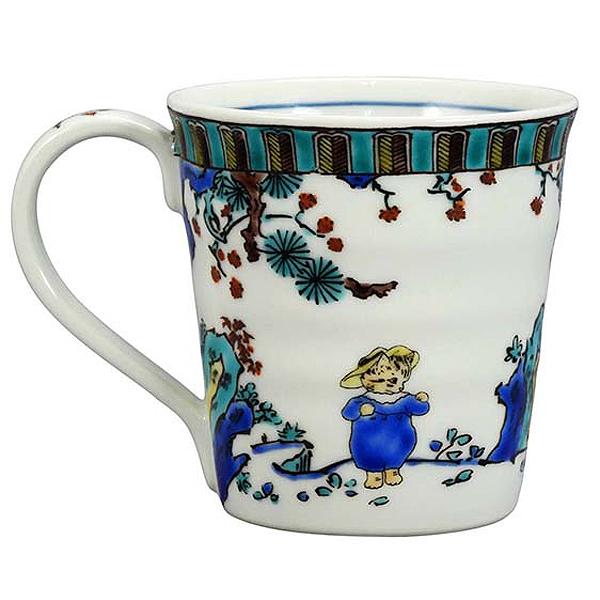 ピーターラビット九谷焼マグカップ (PETER RABBIT 陶器 九谷焼マグ