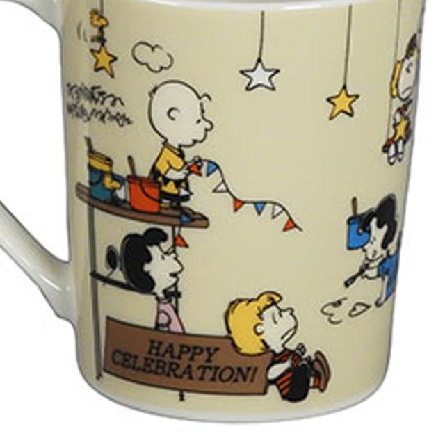 SNOOPY75周年 マグカップ（スヌーピー2025イヤーズマグ）陶器 