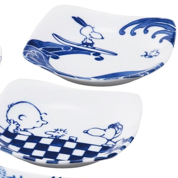 【新品】SNOOPY ガラス皿　5枚セット 楽天市場】スヌーピー 食器セット おしゃれ プレゼント 2025 角皿 5枚