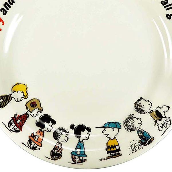 スヌーピーピーナッツフレンズ1960「24cmプレート/フレンズ」 (SNOOPY