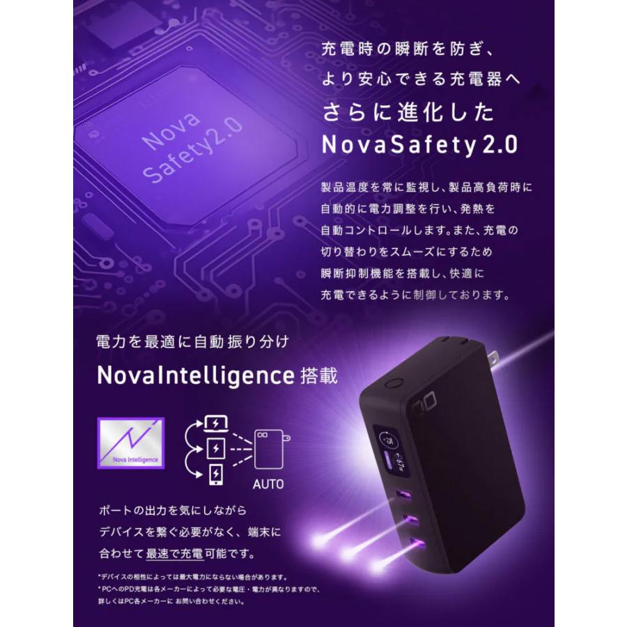 CIO CIO SMARTCOBY Pro PLUGII67W3C モバイルバッテリー コンセント一