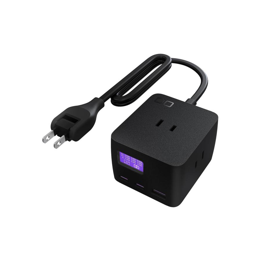 CIO 最大6台同時充電 卓上 電気タップ Polaris CUBE DESK : プレミアム