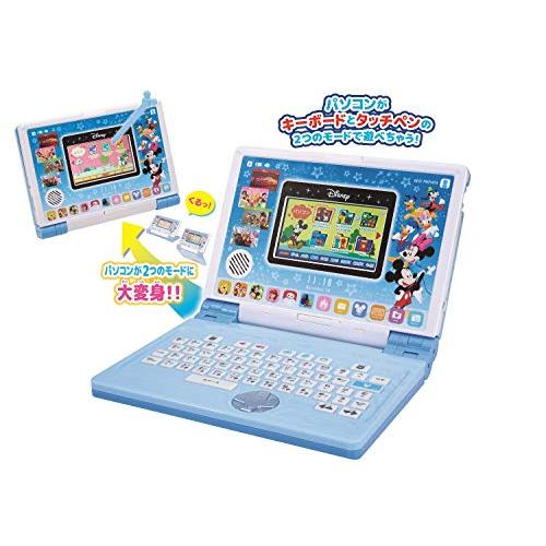 ディズニー\u0026ディズニー/ピクサーキャラクターズ パソコンとタブレットの2WAYで遊べる! ワンダフルドリームタッチパソコンの画像