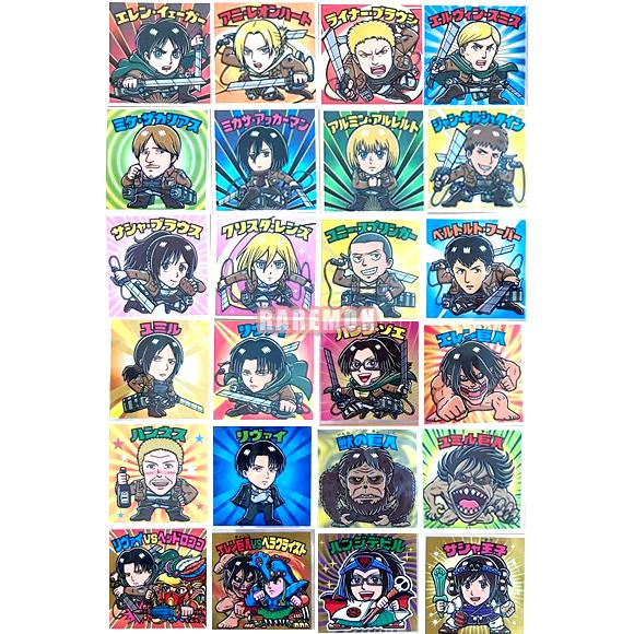 未使用品] 進撃の巨人マン 希望の翼編 全24種セット 進撃の巨人