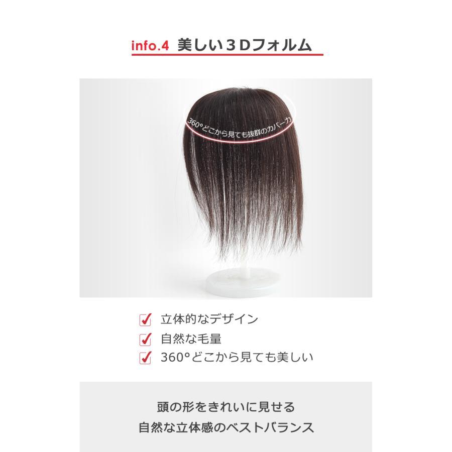私元気 部分ウィッグ 全国カット 返品交換OK 中小面積 7×10cm 自然