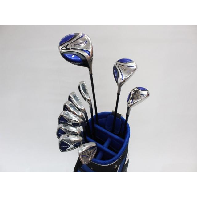 マルマン ダンガンX 10本セット キャディバッグ付 オリジナルカーボン  