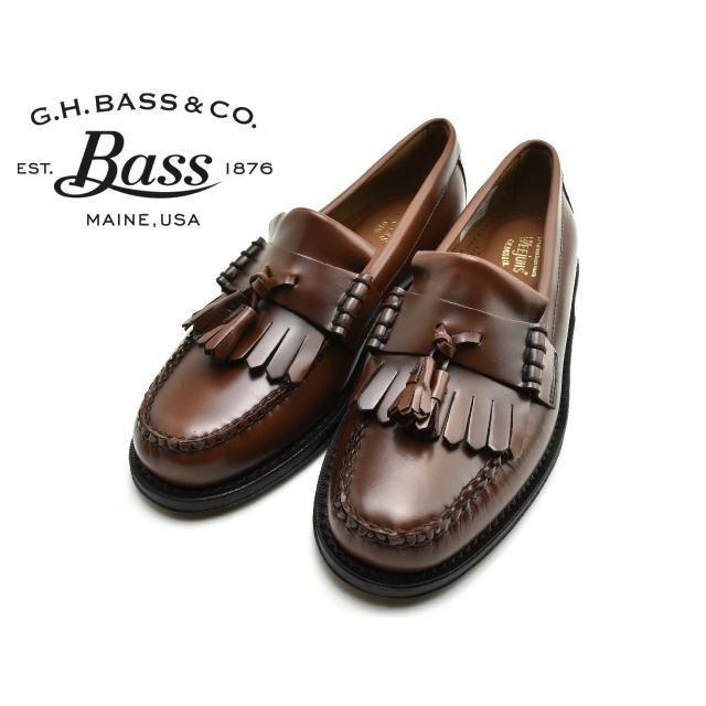G.H.BASS（ジーエイチバス） バス ローファー スリッポン キルト 