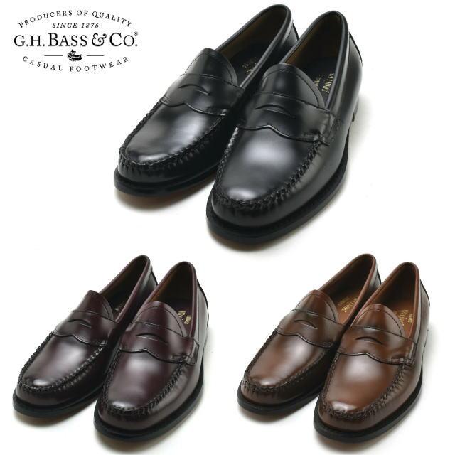最安値挑戦 バス ローファー ジーエイチバス ローガン ブラック G H Bass Logan Black メンズ シューズ ローファー ワイズ 売り切れ必至 Skylanceronline Com