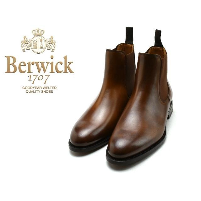 Berwick ブラウン サイドゴアブーツ　27センチ相当 Berwick1707 | サイドゴアブーツ | 475VEDABK – バーウィック