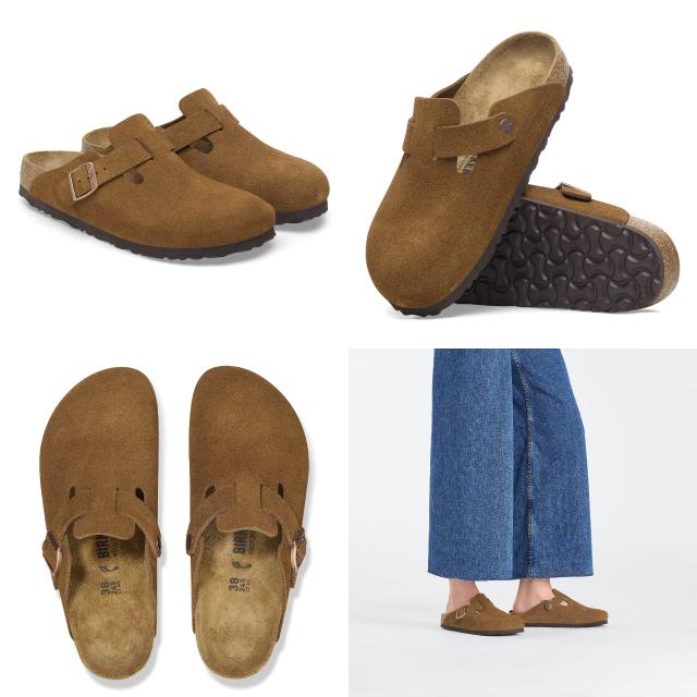 BIRKENSTOCK（ビルケンシュトック） ボストン トープ ブラック ミンク
