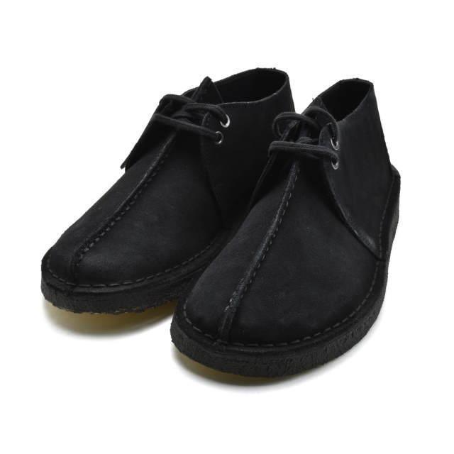 クラークス デザートトレック CLARKS DESERT TREK 26138667 BLACK スエード  ブラックスエード US規格 メンズ ブーツ men's boots｜premiumone｜02