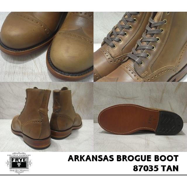 Frye（フライ） フライ/FRYE ARKANSAS BROGUE BOOT/アラカンサス