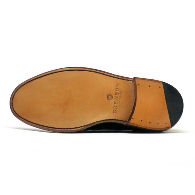 GRENSON（グレンソン） 靴 アーチー ウィングチップ ブラック カーフ