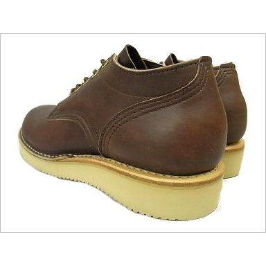 ハソーン オックスフォード ブラウン レザー メンズ ブーツ Hathorn Oxford Rainier 204NWC Brown Leather MADE IN USAの画像