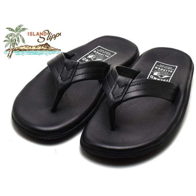 アイランドスリッパ メンズ トング サンダル ブラック ISLAND SLIPPER PB202 BLACK｜premiumone