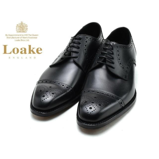 Loake（ローク） ストレートチップ Loake DERWENT ブラック メンズ