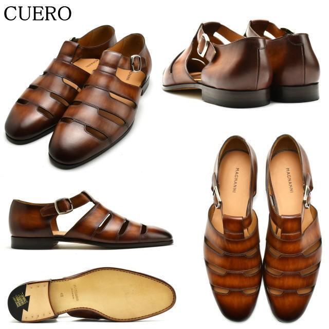 新品同様新品同様マグナーニ サンダル グルカサンダル MAGNANNI 23953