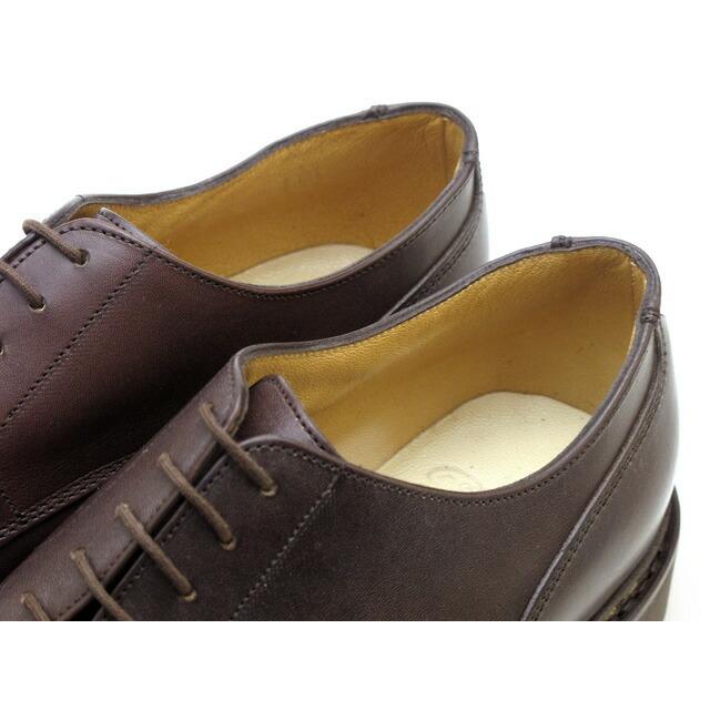 パラブーツ シャンボード カフェ ダークブラウン Uチップ メンズ シューズ フランス製 Paraboot Chambord 710707 Cafe  Dark Brown MADE IN FRANCE